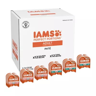 IAMS™ Perfect Portions™ Adult Wet Cat Food - Pate, 24 Count, 3.9 Lbs - Image 1