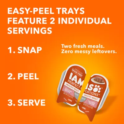 IAMS™ Perfect Portions™ Adult Wet Cat Food - Pate, 24 Count, 3.9 Lbs - Image 2
