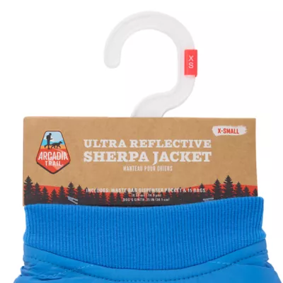 Arcadia Trail® Reflective Dog Coat, Multiple Colors & Sizes, Black/Blue, XS-XXL - Image 7