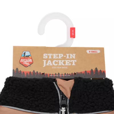 Arcadia Trail® Black Step-In Dog Jacket, Multiple Sizes, XS-XXL - Image 7
