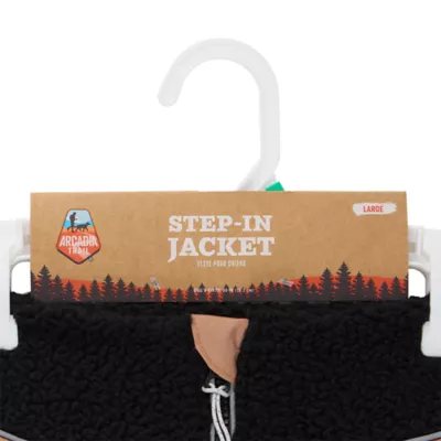 Arcadia Trail® Black Step-In Dog Jacket, Multiple Sizes, XS-XXL - Image 7
