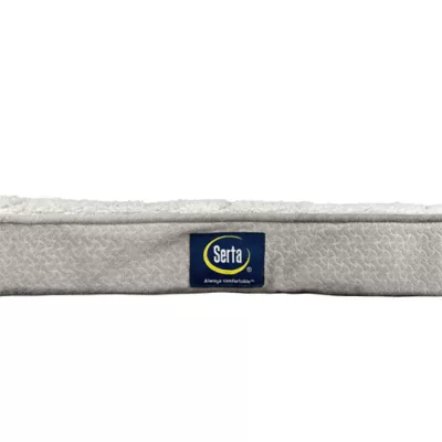 Serta Rectagular Memory Foam Crate Mat For Dogs, Relieves Joint Pain & Pressure, Washable, Grey - Image 3