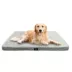 Serta Rectagular Memory Foam Crate Mat For Dogs, Relieves Joint Pain & Pressure, Washable, Charcoal image thumbnail 5