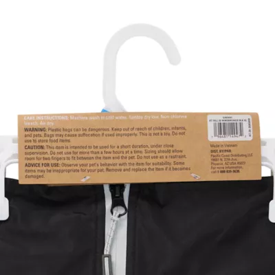 Arcadia Trail® Black Waterproof Dog Windbreaker, Multiple Sizes XS-XXL - Image 8