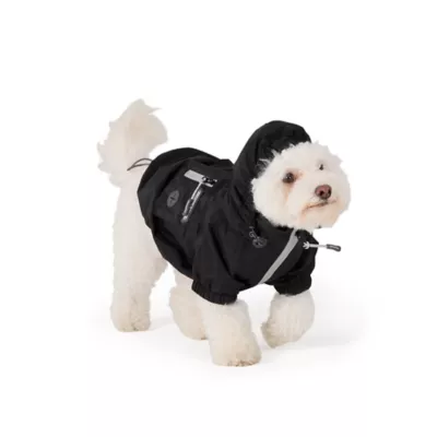 Arcadia Trail® Black Waterproof Dog Windbreaker, Multiple Sizes XS-XXL - Image 1