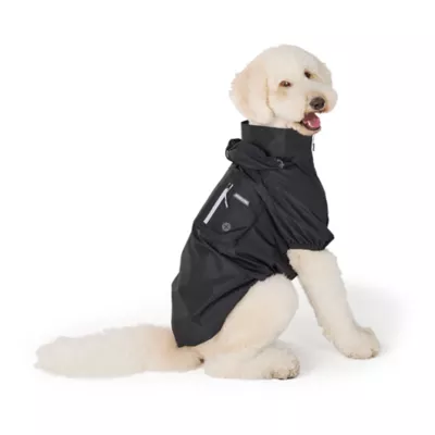 Arcadia Trail® Black Waterproof Dog Windbreaker, Multiple Sizes XS-XXL - Image 2