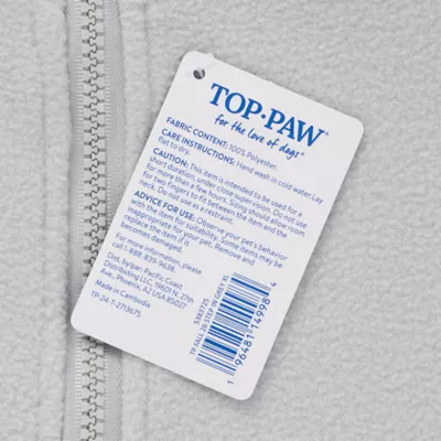 Top Paw® Step In Dog Jacket, Multiple Colors & Sizes, Teal/Pink/Grey/Brown/Blue, XS-XL - Image 5