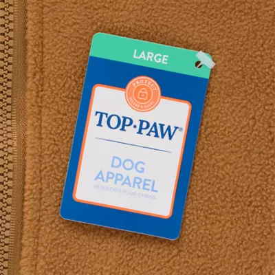 Top Paw® Step In Dog Jacket, Multiple Colors & Sizes, Teal/Pink/Grey/Brown/Blue, XS-XL - Image 4