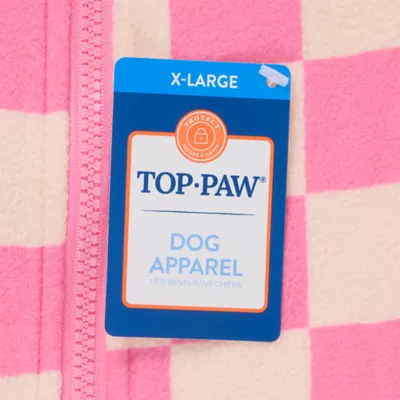 Top Paw® Step In Dog Jacket, Multiple Colors & Sizes, Teal/Pink/Grey/Brown/Blue, XS-XL - Image 4