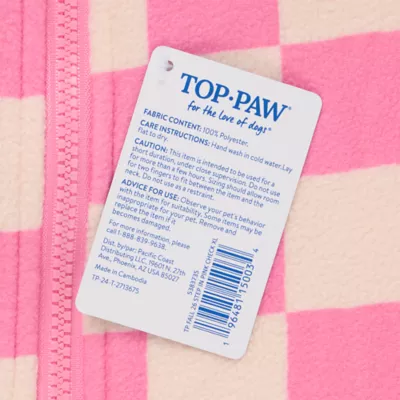 Top Paw® Step In Dog Jacket, Multiple Colors & Sizes, Teal/Pink/Grey/Brown/Blue, XS-XL - Image 5