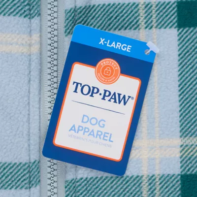 Top Paw® Step In Dog Jacket, Multiple Colors & Sizes, Teal/Pink/Grey/Brown/Blue, XS-XL - Image 4