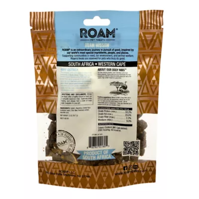 ROAM Ossy Nibs Sustainable Protein Premium Cat Treats - Cape Ostrich, 2 oz - Image 2