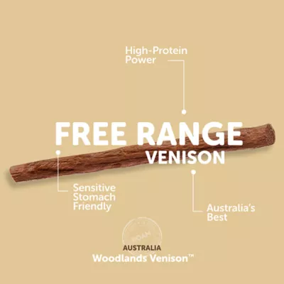 ROAM Bucky Stix Sustainable Protein Premium Cat Treats - Woodlands Venison, 5 ct, 0.7 oz - Image 4