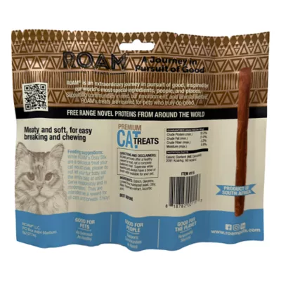 ROAM Ossy Stix Sustainable Protein Premium Cat Treats - Cape Ostrich, 5 ct, 0.7 oz - Image 2
