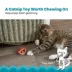 Catstages Catnip Plaque Away Pretzel Cat Chew Toy image thumbnail 2
