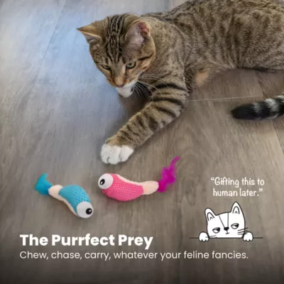 Catstages Dental Shrimpies Cat Toys 2-Pack - Image 6