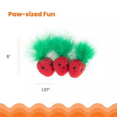 Catstages Straw Babies Dental Catnip Cat Toys 3-Pack - Image 5