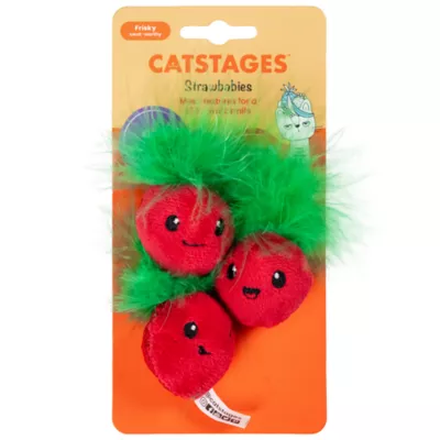 Catstages Straw Babies Dental Catnip Cat Toys 3-Pack - Image 10