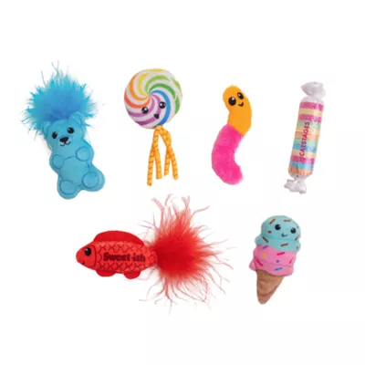 Catstages Kitty Sweet Treats Catnip Cat Toy 6-Pack - Image 1