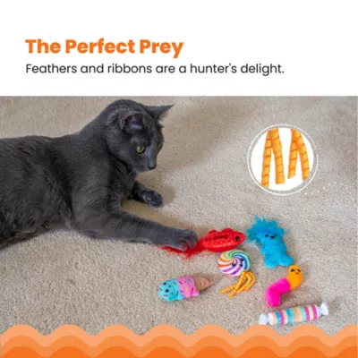 Catstages Kitty Sweet Treats Catnip Cat Toy 6-Pack - Image 2