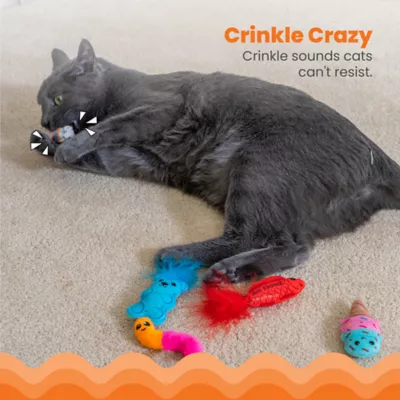 Catstages Kitty Sweet Treats Catnip Cat Toy 6-Pack - Image 3