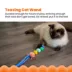 Catstages Tail Teaser Ground Prey Play Wand Cat Toys 2-Pack image thumbnail 2
