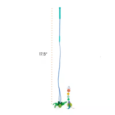 Catstages Tail Teaser Ground Prey Play Wand Cat Toys 2-Pack - Image 9