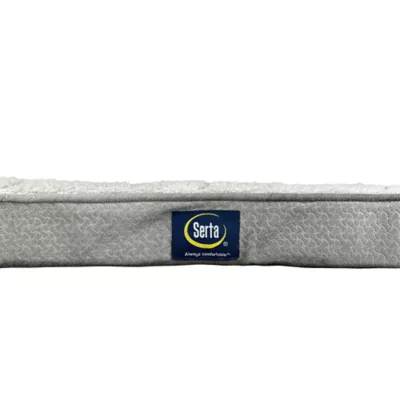 Serta Rectagular Memory Foam Crate Mat For Dogs, Relieves Joint Pain & Pressure, Washable, Charcoal - Image 3