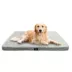 Serta Rectagular Memory Foam Crate Mat For Dogs, Relieves Joint Pain & Pressure, Washable, Charcoal image thumbnail 5