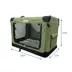 Jeep Collapsible Travel Pet Kennel W/ Carrying Handle, Multi-Pockets, Multi-Door & Anti-Slip Straps image thumbnail 3