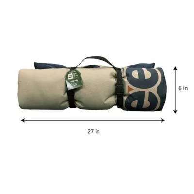 Jeep Portable Dog Travel Mat W/ Vintage Jeep Logo & Buckles, Machine Washable & Durable Fabric - Image 5