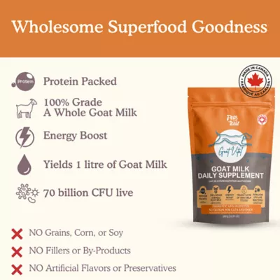 Pets Gone Wild Powdered Goat Milk with Probiotics & Enzymes - Image 3