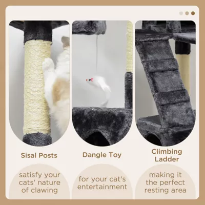 PawHut 68" Cat Tree - Image 5