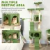 PawHut 68" Cat Tree image thumbnail 6