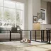 Yaheetech 6-Panel Dog Playpen - 24" Tall, Black image thumbnail 2