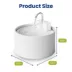 PawsPik Cat Ceramiflow Ceramic Water Fountain image thumbnail 9