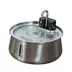 PawsPik Dog & Cat Stainless Steel Battery-Operated Circular Water Fountain - 4 Liter image thumbnail 1