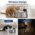 PawsPik Dog & Cat Stainless Steel Battery-Operated Circular Water Fountain - 4 Liter image thumbnail 3