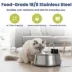 PawsPik Dog & Cat Stainless Steel Battery-Operated Circular Water Fountain - 4 Liter image thumbnail 5
