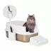 PawsPik Cat Stainless Steel XL Litter Box & Metal Scooper image thumbnail 1
