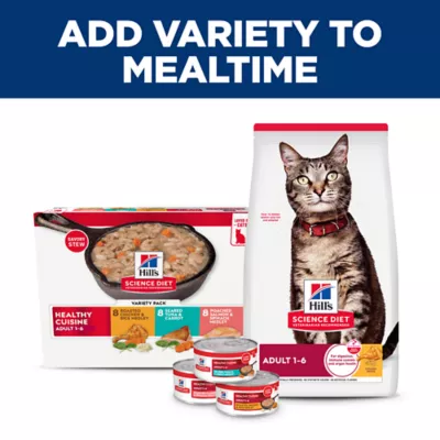 Hill's Science Diet Healthy Cuisine Adult Cat Food - Variety Pack, 24 CT, 83.63 OZ - Image 10