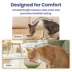 PawsPik Cat Strawberry Blooms Elevated Ceramic Slow Feed Bowl image thumbnail 9