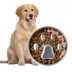 PawsPik Dog Stainless Steel Four-Ridged Slow Feeder Bowl image thumbnail 1