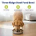 PawsPik Dog Stainless Steel Four-Ridged Slow Feeder Bowl image thumbnail 2