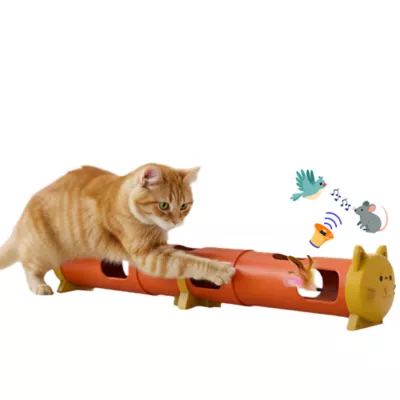PawsPik Cat Electric Feather Teaser-Tube Toy - Image 1