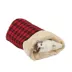 PawsPik Cat Self Warming Cave Bed - Red Flannel image thumbnail 1