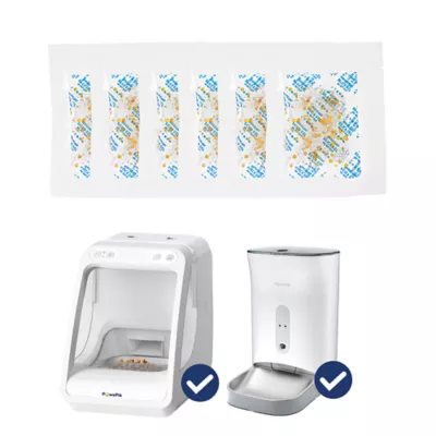 PawsPik Desiccant Bag Refills for Automatic Microchip RFID Pet Feeder & Nutriwatch - 6 ct - Image 1