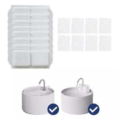 PawsPik Cat Ceramic Water Fountain Replacement Filters - Image 1
