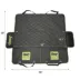 Jeep Quilted Backseat Hammock Vehicle Seat Protector W/ Pockets For Dogs, Machine Washable image thumbnail 7
