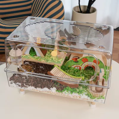 Mini & Moe Viewing Habitat - Small Pet Cage - Image 6